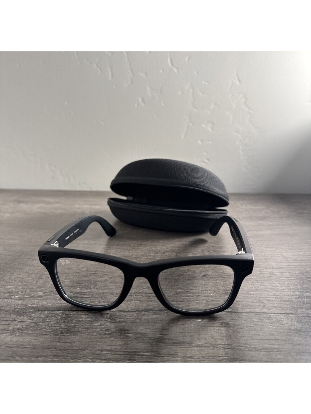 Ray-Ban Meta Wayfarer Smart Glasses RW4008 Black NO CHARGING CASE